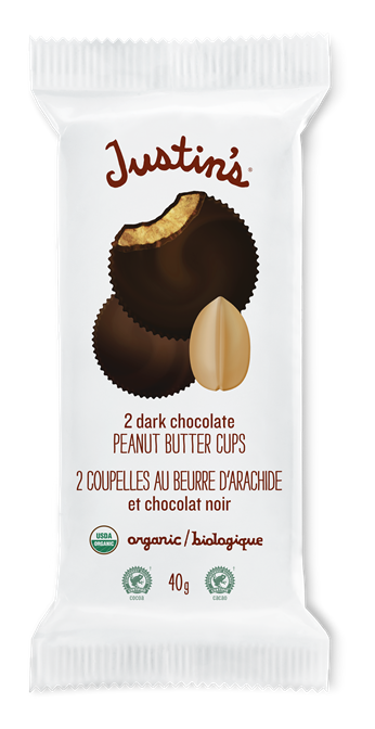 Justin's dark chocolate discount peanut butter cups