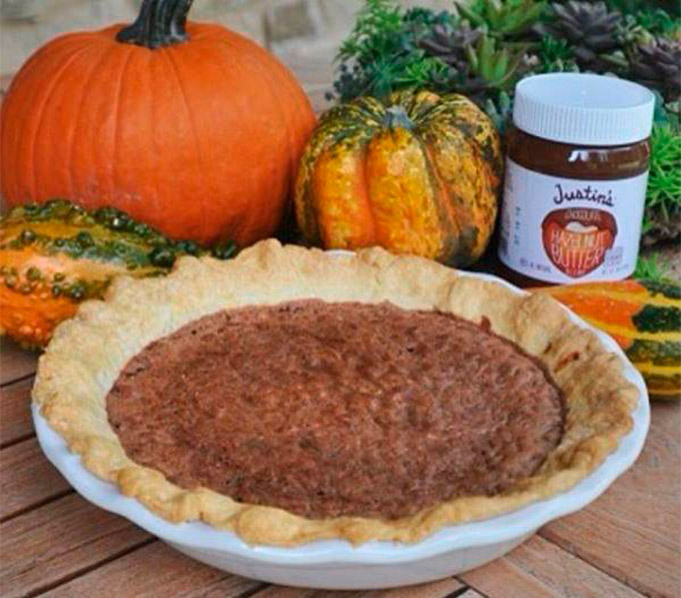 TARTE AUX NOIX DE PÉCAN ET AU BEURRE DE NOISETTES CHOCOLATÉES