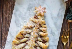 Pâte feuilletée de noisette chocolatée